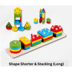 Shape Shorter and Stacking (Long) - Rokomari